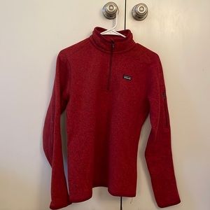 Patagonia Women’s Better Sweater 1/4-Zip Fleece Size medium